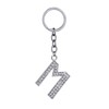 TOMOTHY Initial Key Holder, Initial Charm, Key Chain, Women's Bag