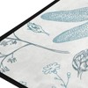 Kitchen Rugs - Felpudo Antideslizante, Suave, diseño de libélula, Color