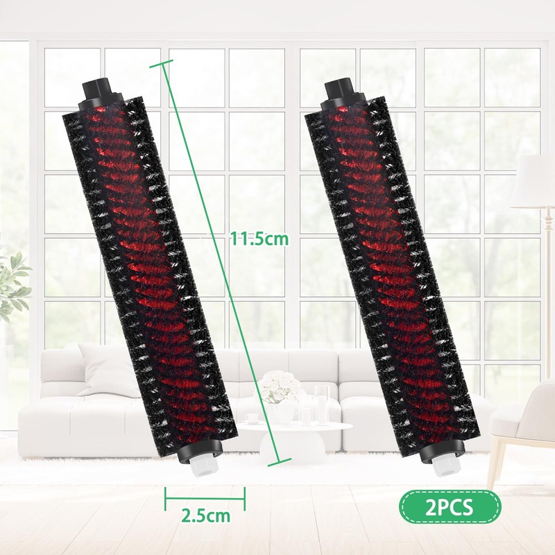 2 x Original Cleaning Brush for Roborock S7 MaxV Ultra