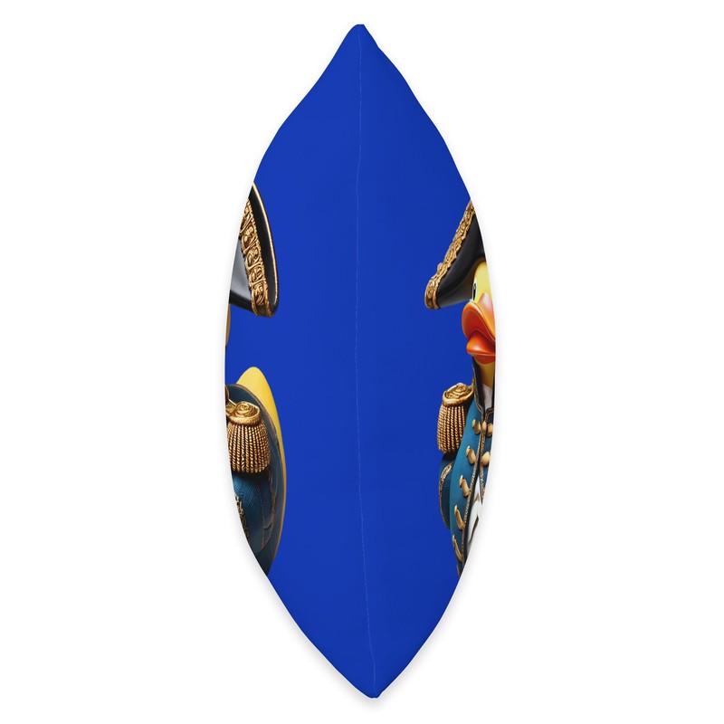 Rubber Duck Napoleon Bonaparte Throw Pillow