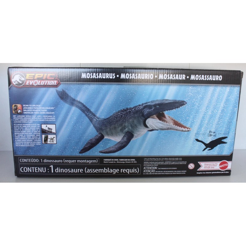 Mattel Jurassic World Epic Dominion Mosasaurus Dinosaur Figure