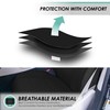 FH Group Car Seat Cover for Back Seat in Black
