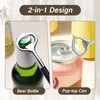 BRBASAP Beer Bottle Opener Heavy Duty Stainless Steel Bartender Cap