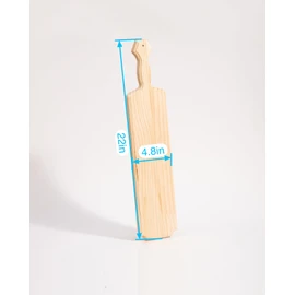 4Pcs 22inch Sorority Paddle - Greek Fraternity Paddle, Unfinished Wooden Frat Paddle, Solid Pine Wood Paddles