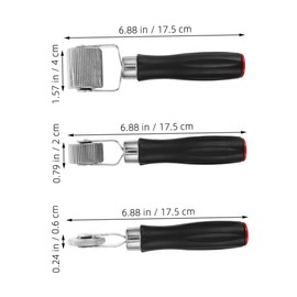 Ciieeo 4pcs Tire Repair Tool with Plastic Handle Tire Inner Liner Scraper and Compaction Roller for Car Truck Motorcycle Emergency Puncture Repair