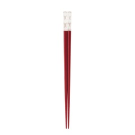 Chopsticks, Dishwasher Chopsticks, Acrea, Ice Tree, Dishwasher Safe, Red, 9.4 inches (24 cm)