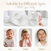 HardNok Muslin Hooded Baby Towel 4 Pack, Preuim Muslin 6