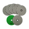 SHDIATOOL SHDIATOOL 4-Inch Dry Diamond Polishing Pads Grit 800 for