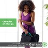 Gaiam 3-in-1 Resistance Band Kit with Comfort-Grip Handles and Interchangeable