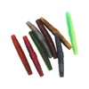 16pcs Soft Lure TPR Bite Resistant Hidden Hook Tip Built