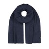Barts Men's Meeson Knitted Winter Scarf, navy
