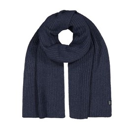 Barts Men's Meeson Knitted Winter Scarf, navy