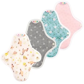 Hannahpad hannah:PAD Reusable Organic Cotton Cloth Pad w/Grip - Small (Random Pattern Selection)