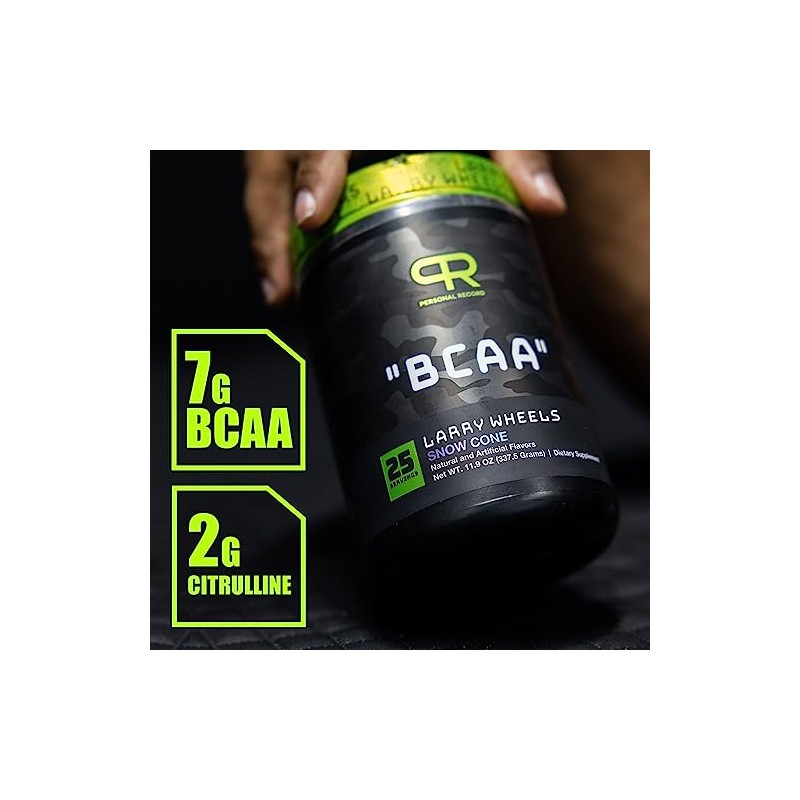 Larry Wheels PR BCAA Aminoácidos de Cadena Ramificada 7g de