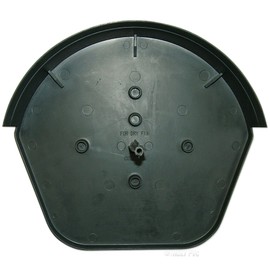 1 x Grey Klober Domed End Cap - Uni-Dry or Uni-Click - Mortar Free end Tile for Gable/Apex Roof.