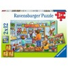 Ravensburger Children's Puzzle - 05076 Come We Go Shopping -