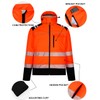 Mlvekrt Hi Vis Safety Jackets For Men Reflective Work Hoodies