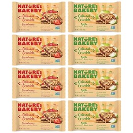 Nature's Bakery Oatmeal Crumble Bar Variety Sampler 8ct 1.41oz