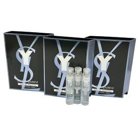 YVES SAINT LAURENT YSL Y Men Sample Perfume EDT Spray Trial Size Partially Filled Vials 1.2 ml / 0.04 fl oz (set of 3)