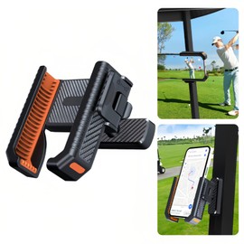 Msiud Magnetic Golf Cart Phone Holder, Rotatable Phone Mount for Golfers