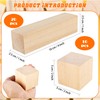 30 Pack Basswood Carving Blocks Carving Soft Wooden Block Whittling