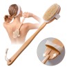 Cepillo Corporal En Seco Cerdas Naturales Mango Removible F