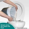 SaniCare Commode Liners - Pack of 50 Disposable Commode Liners