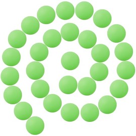 Jihugu 30 Pack Ping Pong Balls Bulk, 40mm Plastic Balls, for Carnival, Pool, Arts, Party, Decoration, Outdoor, Handmade DIY, Pet (30pcs-Green)