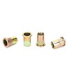 100Pcs Rivet Insert Nut M10 Carbon Steel Color Plated Zinc