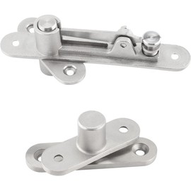 TamBee Door Pivot Hinge Heavy Duty Hidden Bookcase Hinges Secret Door Hinges 360 Degree Shaft Stainless Steel Invisible Door Hinge Hardware
