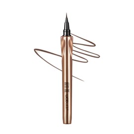 Wirwody 極細リキッドアイライナー 0.01mm筆先 高密着 ウォータープルーフ 手ブレ防止設計 下まつ毛 涙袋 電眼メイク 長時間キープ にじまない 速乾タイプ 3Dアイ #2ブラウン