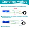 76Pcs Terminal Removal Tool Kit Terminal Ejector Set for Car