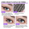 Extensiones De Pestañas Kit 300pcs 304050d Curvaturad 8-16mm