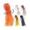 Octopus Swimbait Soft Fishing Lure with Skirt Tail, Lingcod Rockfish