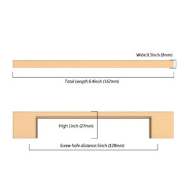 KNOKLOCK 10 Pack 5 Inch(128mm) Kitchen Cabinet Handles Champagne Bronze Cabinet Pulls Kitchen Cabinet Hardware Drawer Pulls for Cupboard Wardrobe
