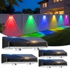 kolpop Solar Fence Lights Outdoor,11 Modes & 9 Colors Fence