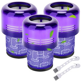 Paquete de 3 filtro dyson V11 de repuesto para Dyson V11 Torque Drive, V11 Animal, V11 Extra, V15 Detect Aspiradora Inalmbrica, nmero de pieza de...  