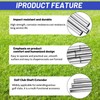 Chihutown 4PCS Golf Shaft Extension,Stainless Golf Club Extensions, 0.5 0.6in
