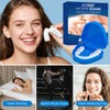 Pack of 4 Grinding Splints for Night, Mouldable Mouth Guard