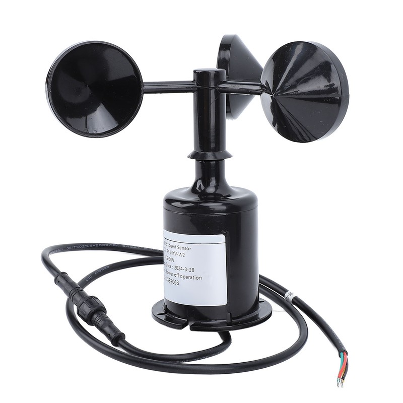 Wind Speed Sensor Professional High Accuracy 3 Cups Wind Speed