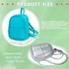 WisePoint Small Backpacks, PU Leather Small Backpack Purse for Women,