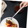 Zerodeko Mini Stainless Steel Ladle for Soup Gravy Spoon with