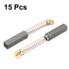 uxcell 15pcs Carbon Brushes,for Electric Motor,20mmx5mmx5mm,Power Tool,Hand Drill,Blower,Blender,Replacement Repair Part