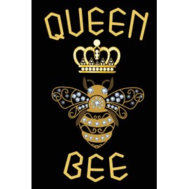 Queen Bee: Notebook Journal for Writing 100 Page 6" x 9" Blank Lined Journal, Cute Gift for Woman