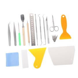 KONTONTY 21pcs Vinyl Weeding Tool Set Precision Carving for Making for DIY Projects Lightweight and Durable for Beginners and Professionals