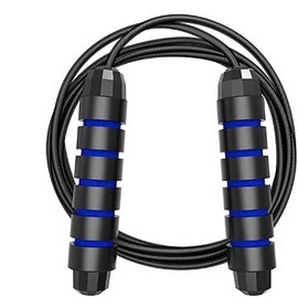 MyDear Cuerda para Saltar, Fácilmente Ajustable Manijas Cómodas, 300CM Cable, Rodamientos de Bolas de Acero Ergonómico y Mango Antideslizante, Cuerda 