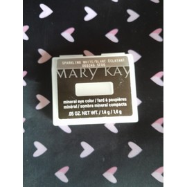 Mary Kay Mineral Eye Color " SPARKLING WHITE "- NEW  Full Size-FREE SHIPPING