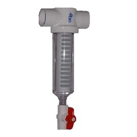 Rusco Vu-Flow 1.5 Inch 100 Mesh Spin Down Sediment Water Filter 50 GPM with One Additional Replacement Screen