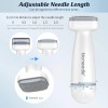 Shzhdikun Tamaño De Microagujas Ajustable 0-2 Mm Para Cabello Y
