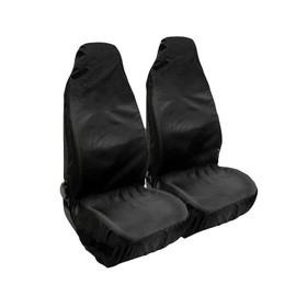 Universal Car Seat Cover with Storage Bag, Durable Car Seat Cover, Waterproof Pet Dog Child Seat Protector for Most Cars (2 x Front)